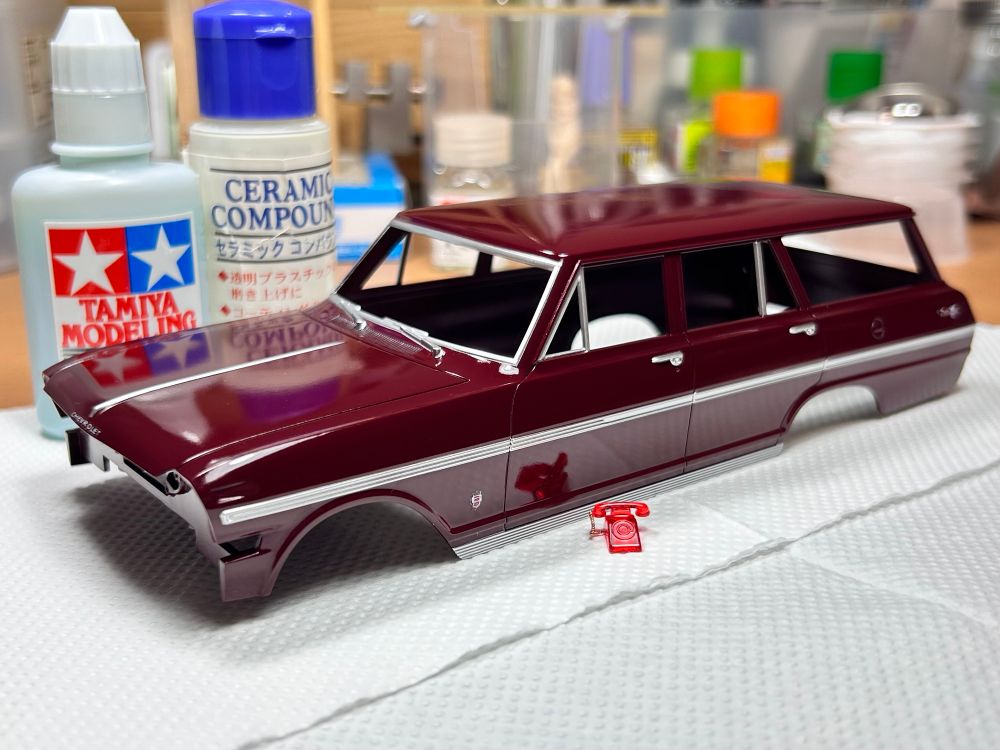 amt 1/25 1963 Chevy Ⅱ Nova Station Wagon 
本当に素晴らしいキットです