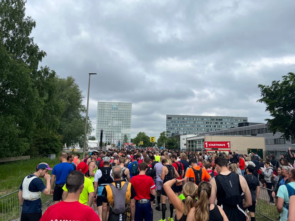 Start of the Utrecht marathon 