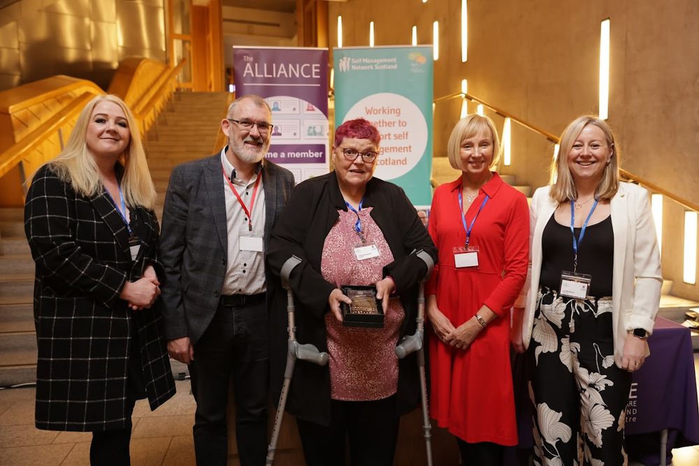 Scottish Self Management award winners