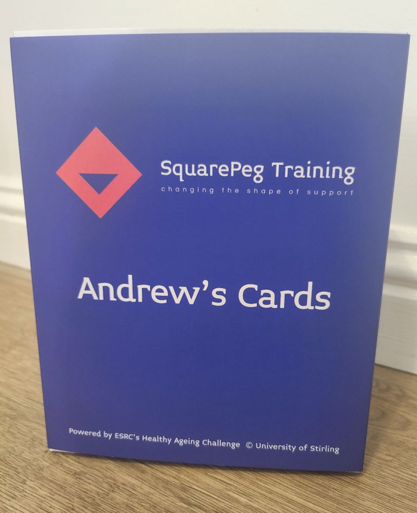 Andrew's Cards game to support with transition for people with a learning disability