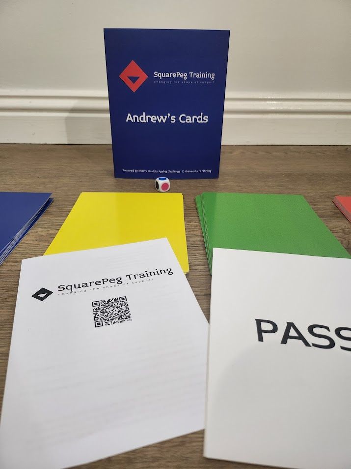 Andrew's Card - a game to support a change or transition