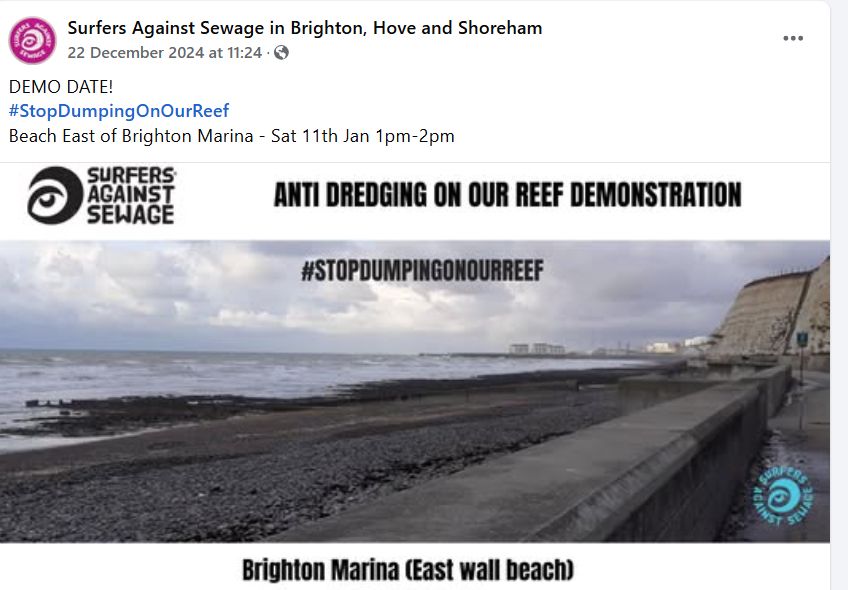 ANTI DREDGING OF OUR REEF DEMO
