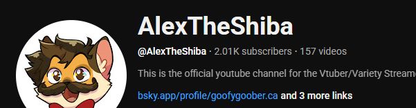 screenshot showing that Alex's youtube channel has broken past 2000 subscribers on yotube
