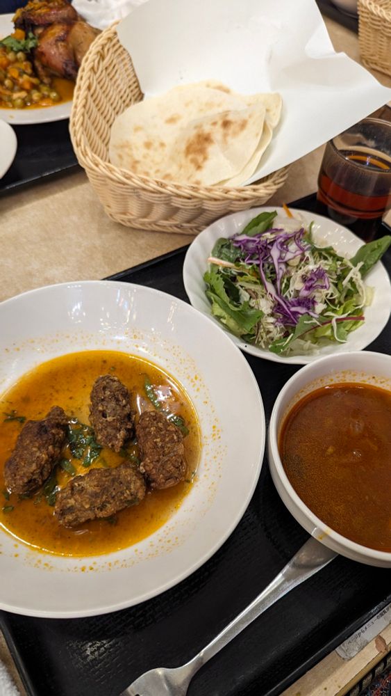 トルコ料理キョフテ、ラム肉おいしい