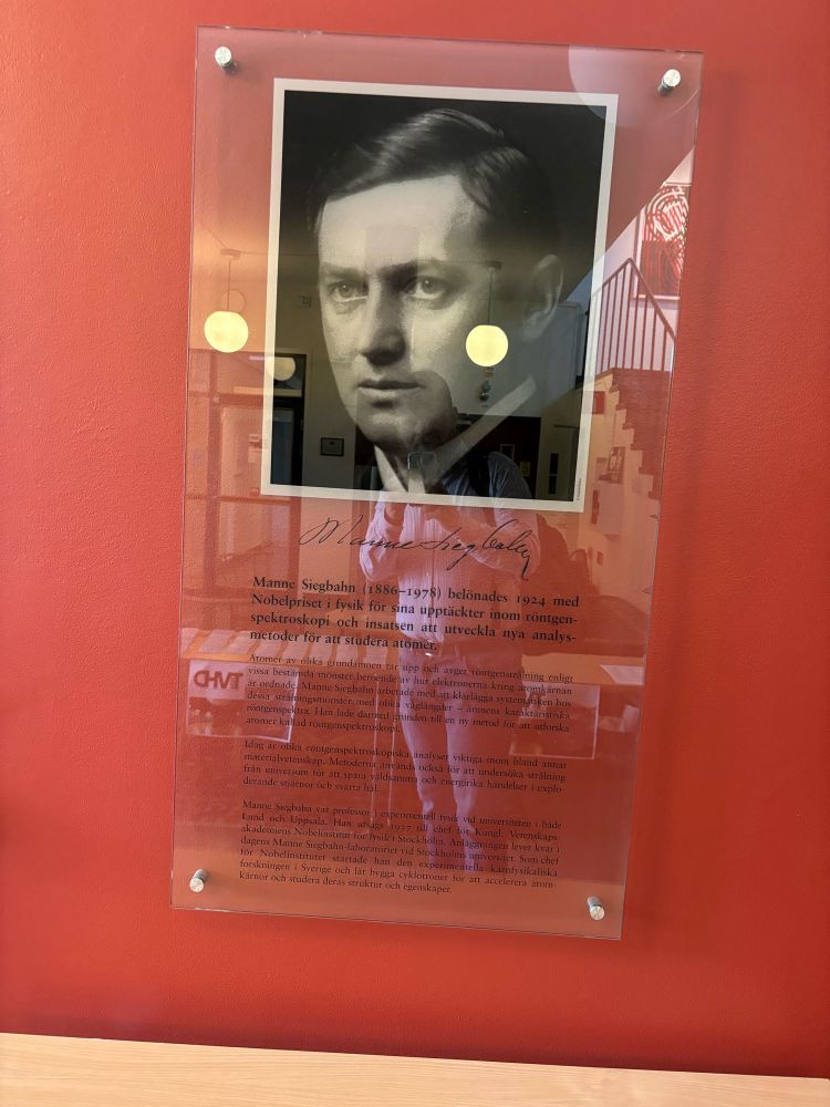 Manne Siegbahn, Nobel Prize winner and good company for this conference!