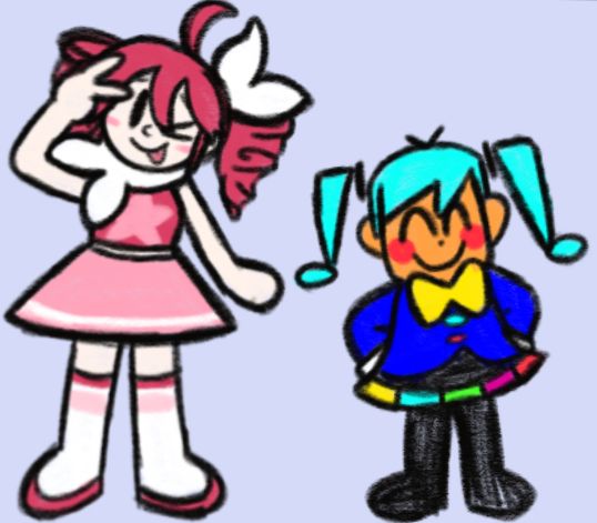 Spoken For Teto and Static Miku!