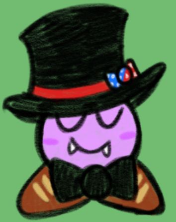 Marx looking real fancy with the silk hat and a black bowtie to match 