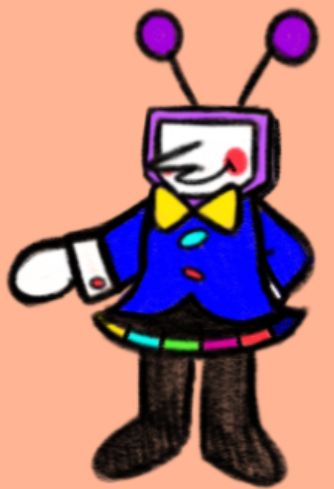 Tenna in the outfit Miku wears in Static