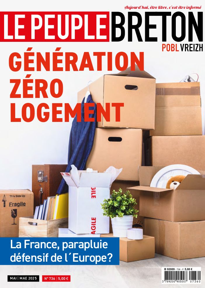 Une du Peuple breton de mai 2025