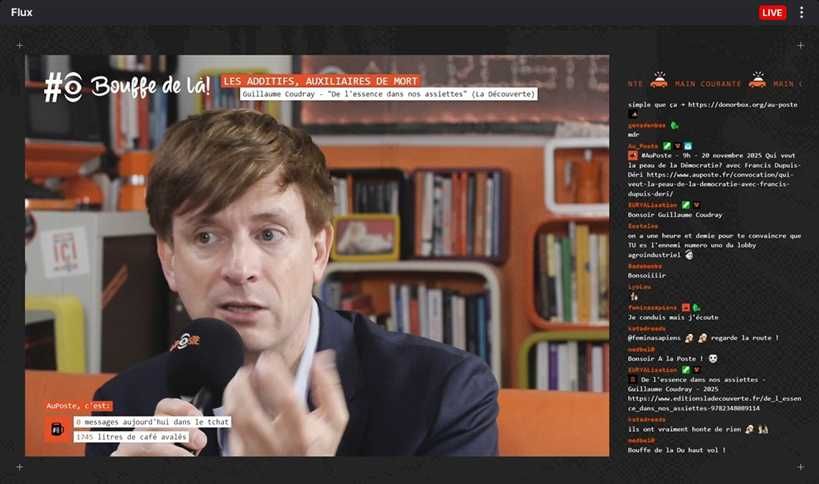 Capture d'écran AuPoste