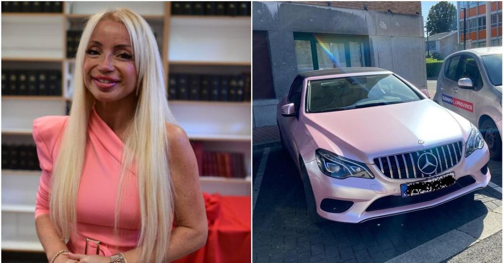 Voiture, tenues et affiches électorales roses: Sandra Narcisi, alias «Barbie», est candidate-bourgmestre à Boussu et assume sa particularité !