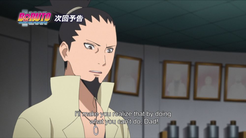 Boruto: "I'll make you realize that by doing what you cant Dad!!"