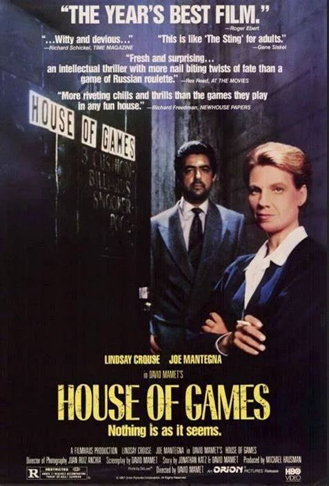 House of Games (1987) cover