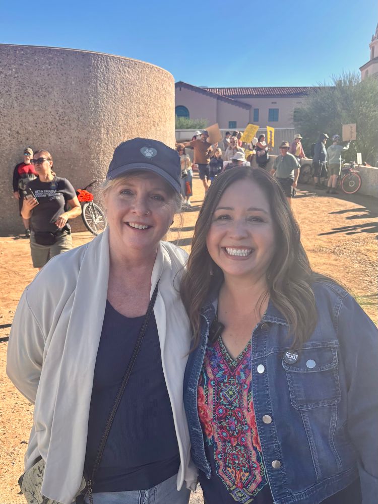 Adelita Grijalva, (US Representative elect for Arizona ‘s 7th district) and myself.