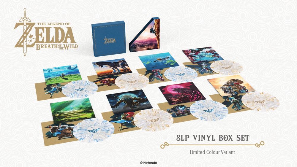 Zelda Breath of the Wild vinyl soundtrack