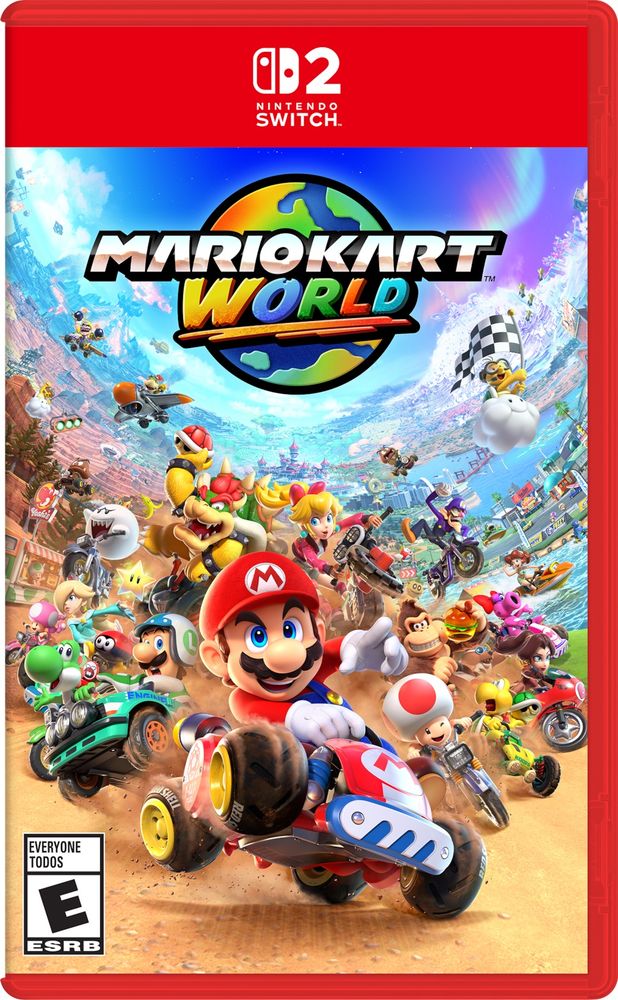Mario Kart World boxart