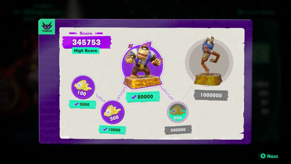 Current Emerald Rush progress (3/5 goals hit).