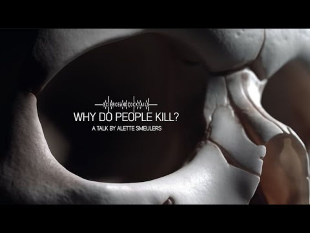 Why do people kill? A talk by ALETTE SMEULERS