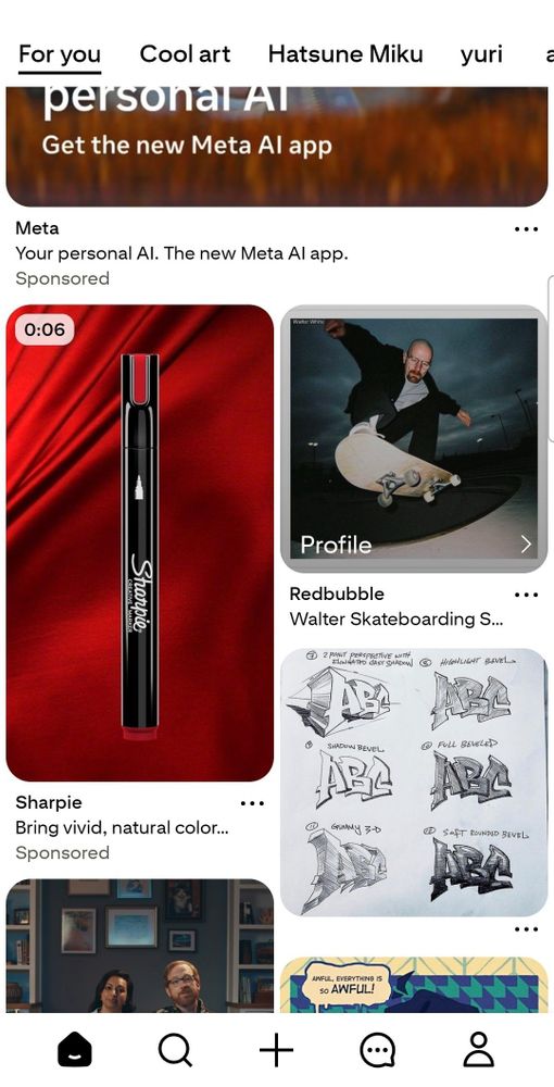 Pinterest screenshot