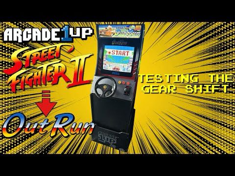 Arcade 1up Street Fighter 2 to OutRun Mod - Testing