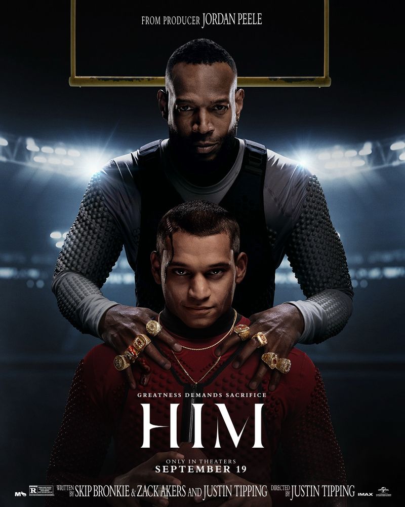 The poster for Jordan Peeles “him”