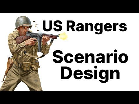 US Rangers in Gela - Scenario Design