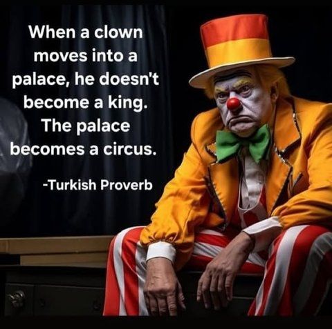 Palace as circus meme