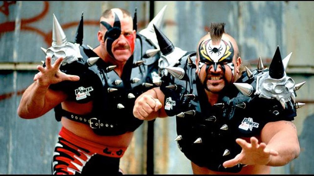 Pro wrestling tag team The Road Warriors