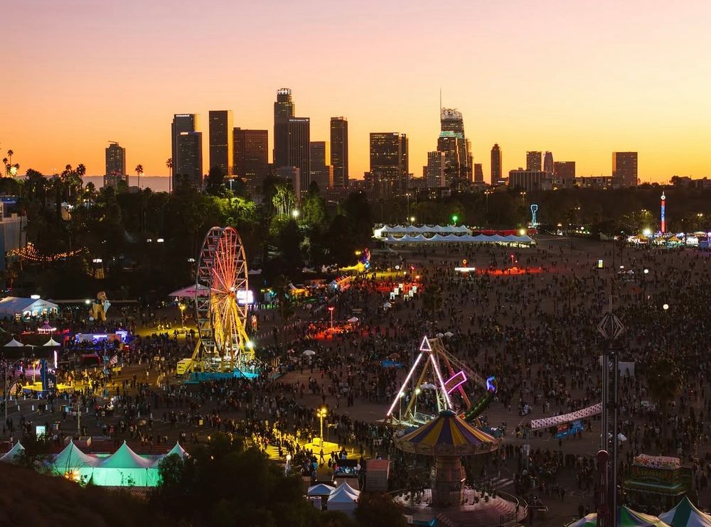 TYLER’S MUSIC FESTIVAL AT DODGERS STADIUM IN LA.

