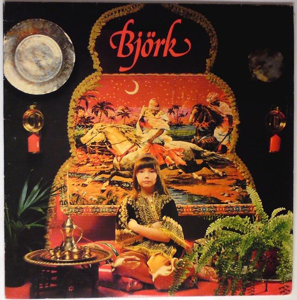 bjork's 1977 album cover