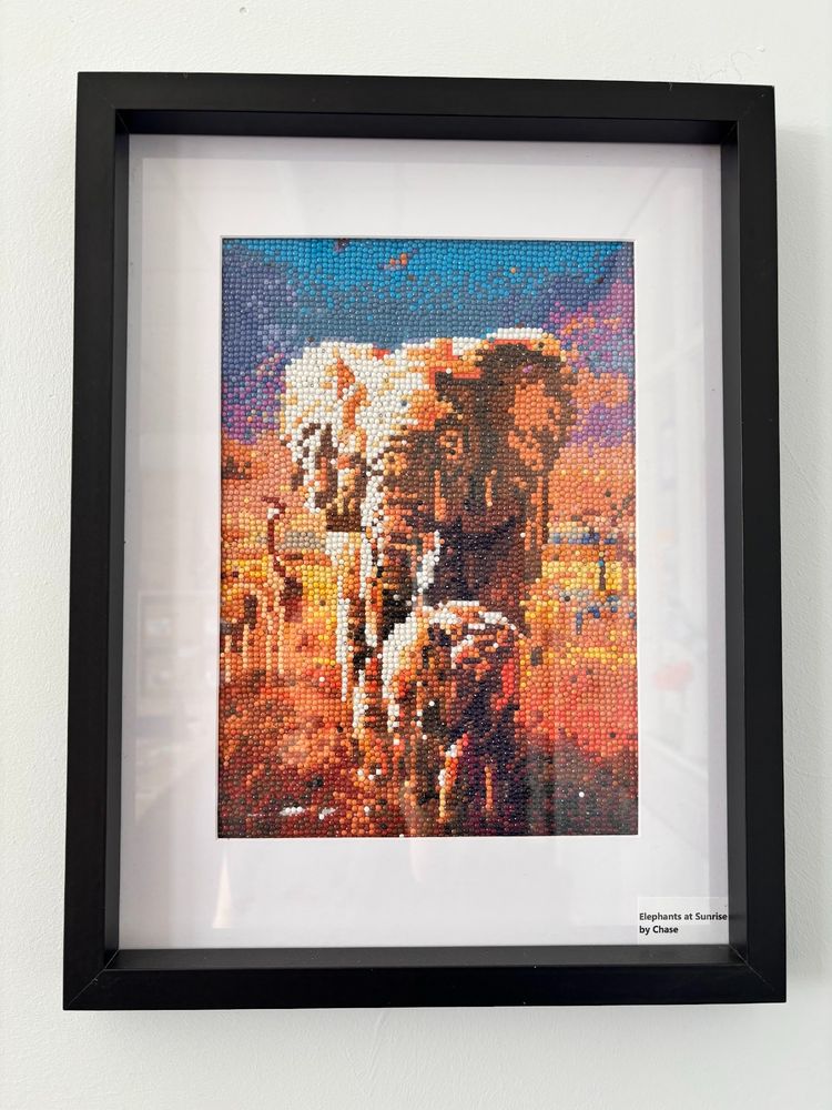 Craft at Battle Scars on the wall 