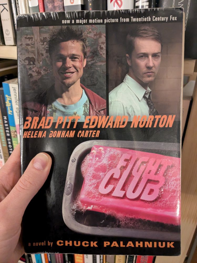 'Fight Club' by Chuck Palahniuk