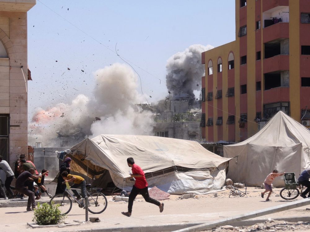 Attacks come as Israeli-induced famine grips the besieged Strip amid calls for Israel to accept a mediated truce.