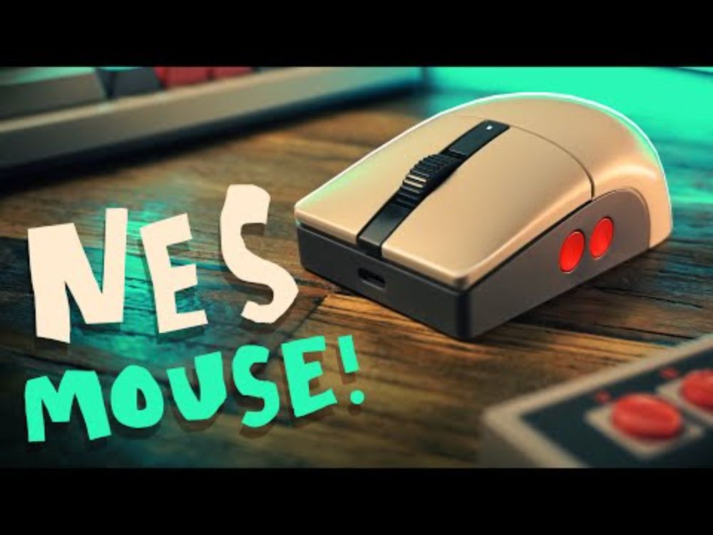 If Nintendo Made a Mouse in the 80s