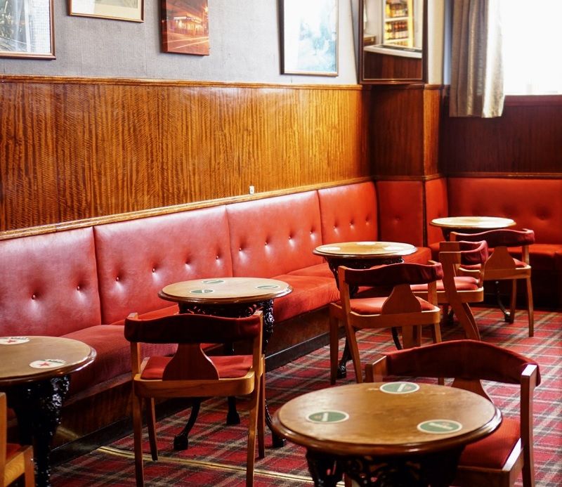 Interior of the Laurieston Bar, Glasgow