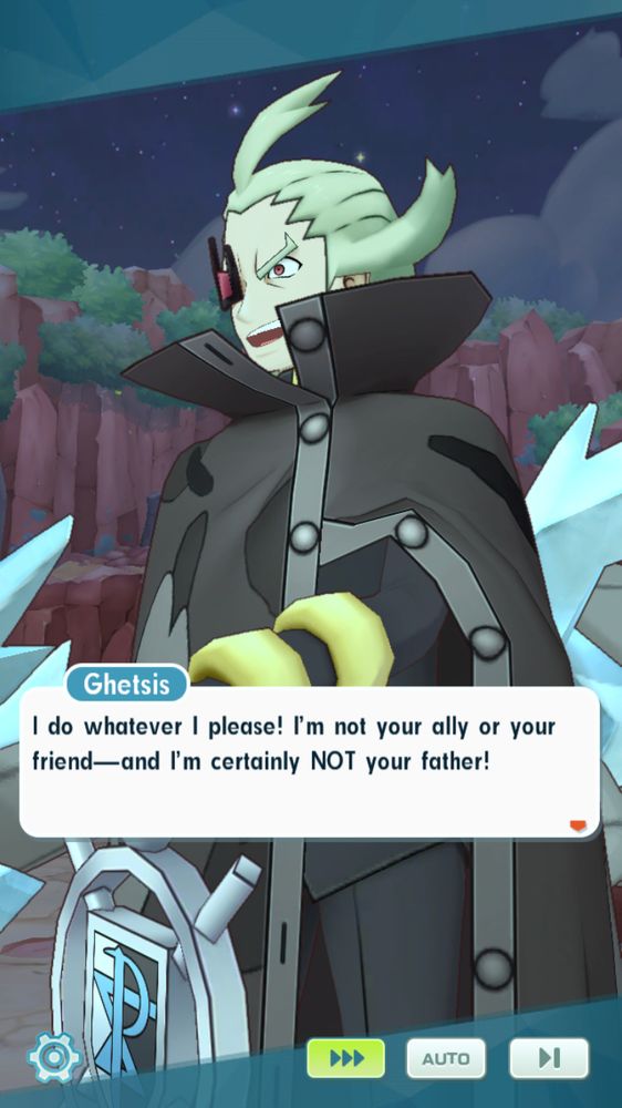 I do whatever I please! I'm not your ally or your friend-- and I'm certainly NOT your father!