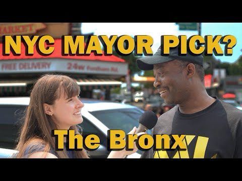 Asking New Yorkers Who They Support For Mayor: The Bronx