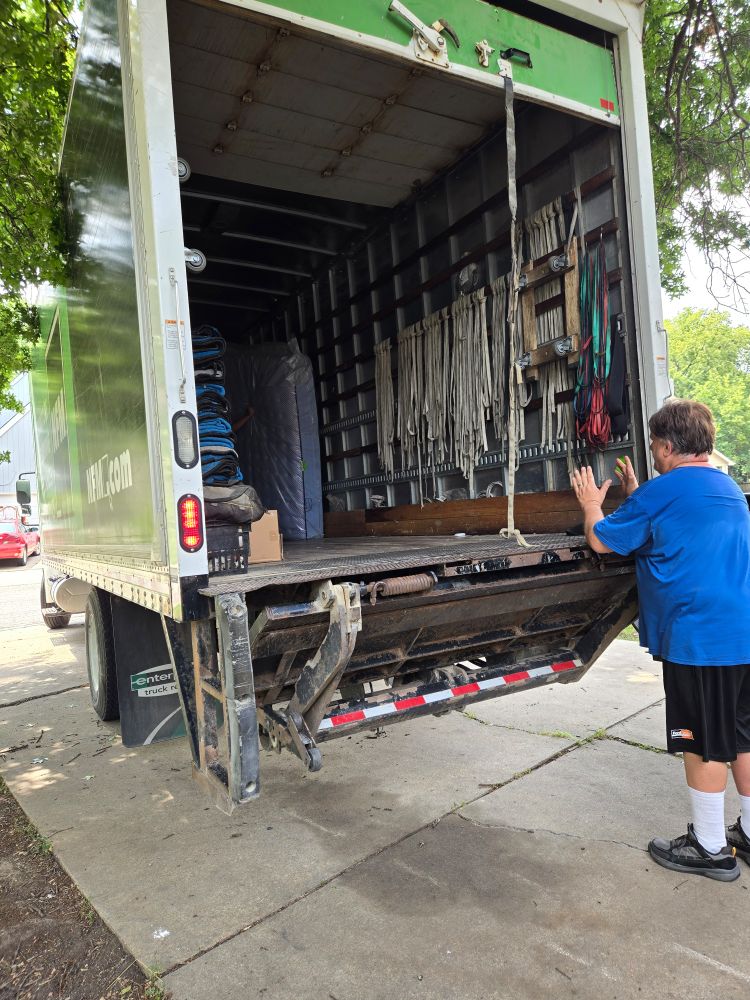 Bed being delivered