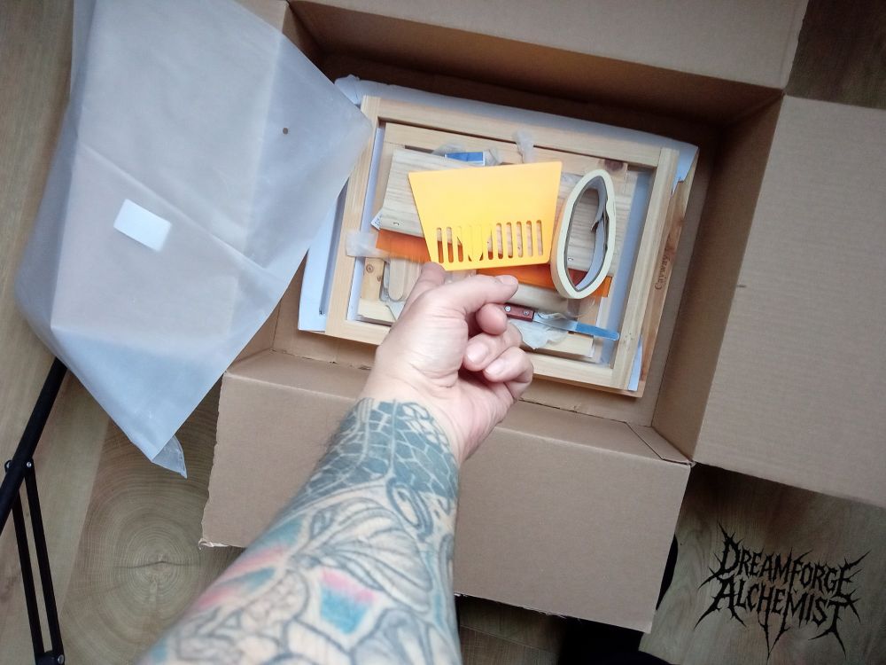 The screens in a box with accessories, just arrived!