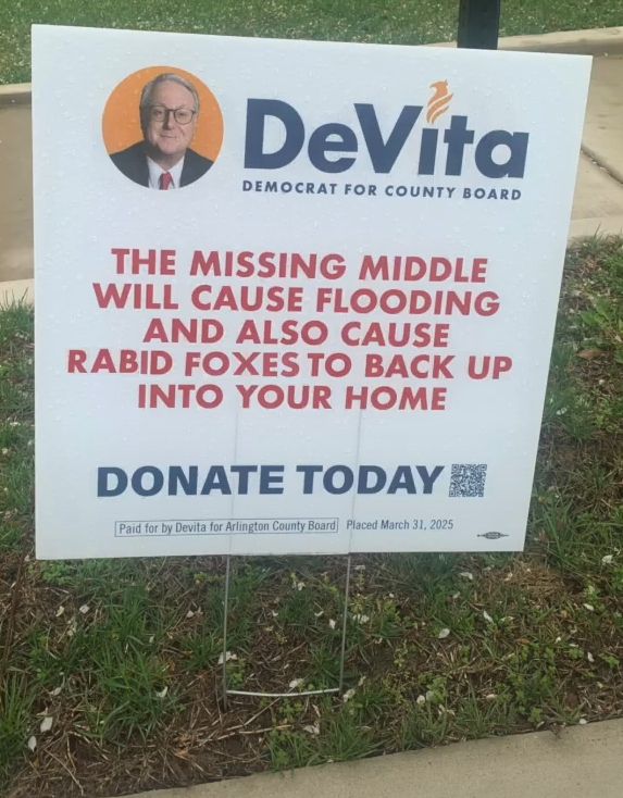 The Missing Middle Will Cause Flooding and Also Cause Rabid Foxes To Back Up Into Your Home