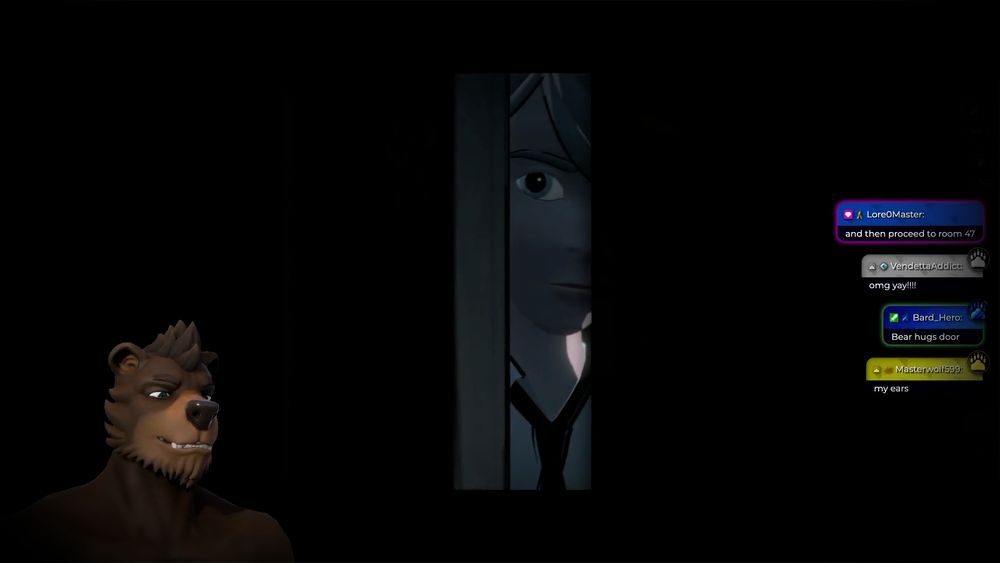 A curious boy peaks into an open door. What does he see on the other side?...