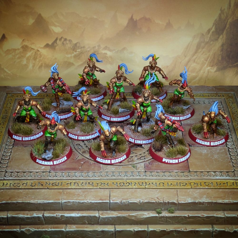 Amazon Blood Bowl team 