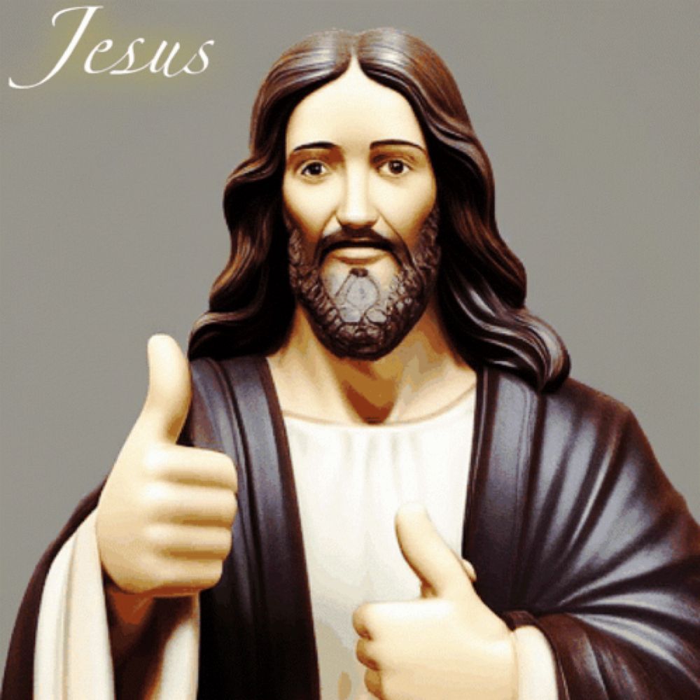 Jesus Thumbs Up GIF