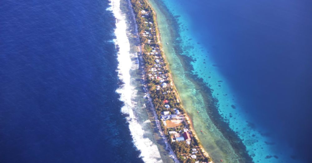 Sinking Tuvalu fights to keep maritime boundaries as sea levels rise