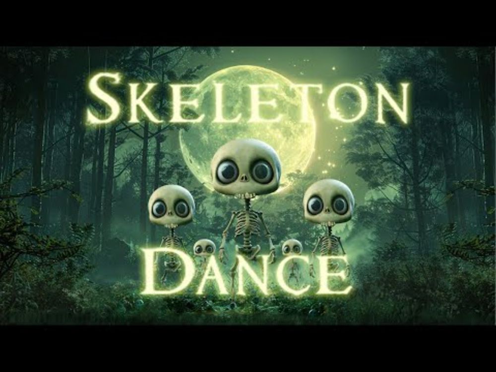 'Skeleton Dance' Fun Halloween Song