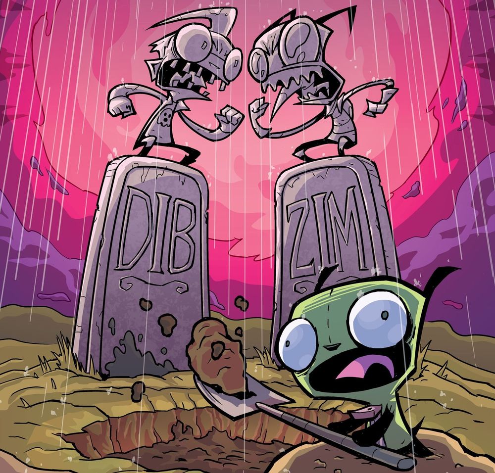 Cover Art for Invader Zim: The Dookie Loop Horror (2021)