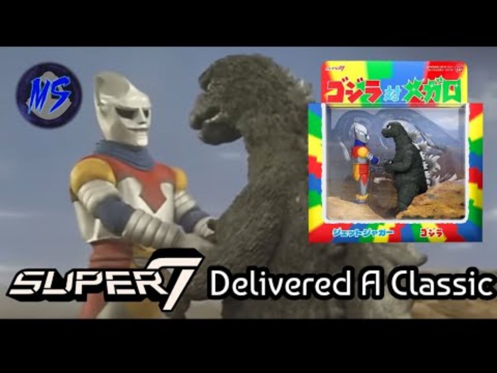 SDCC Exclusive Super 7 Godzilla Vs. Megalon Godzilla & Jet Jaguar Figure Unboxing