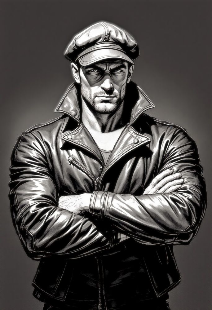 MASCULINUS VIR | No.1: Leather Sentinel