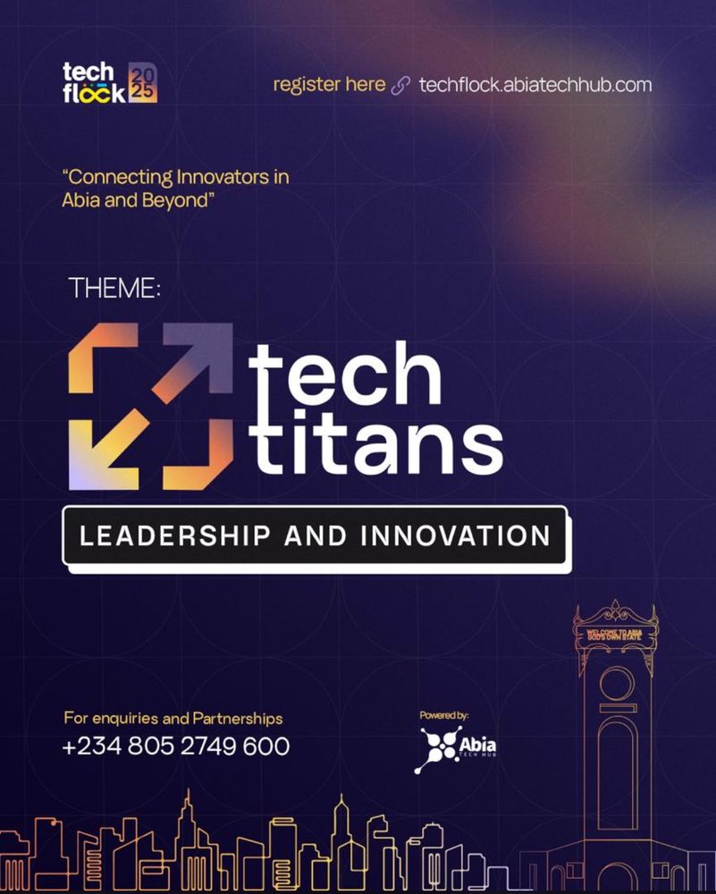Tech Titans flyer design 