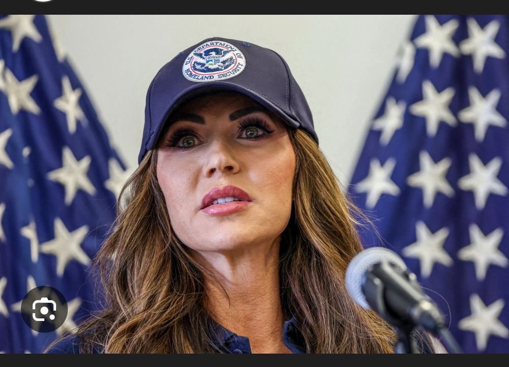 Kristi Noem cosplaying as an Alligator 